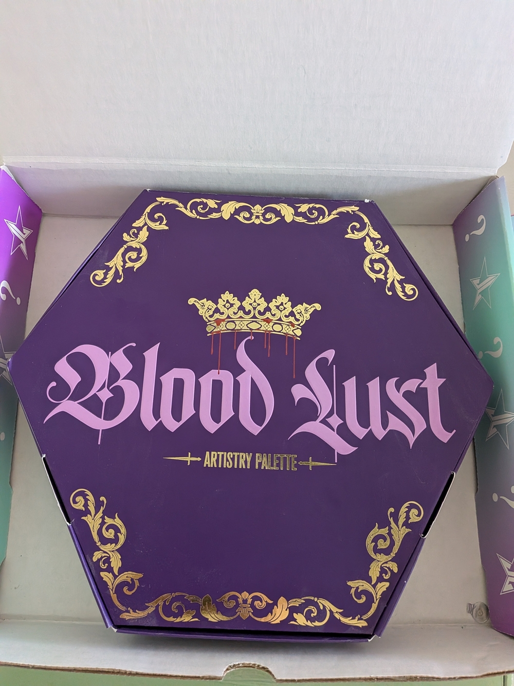Jeffree Star Blood Lust Eyeshadow Palette - Purple and Gold